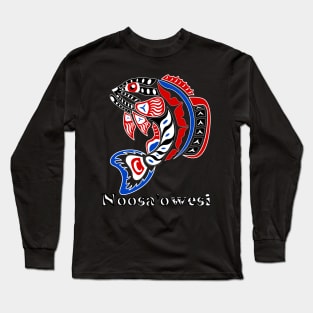 Smallmouth Bass (Noosa'owesi) Long Sleeve T-Shirt